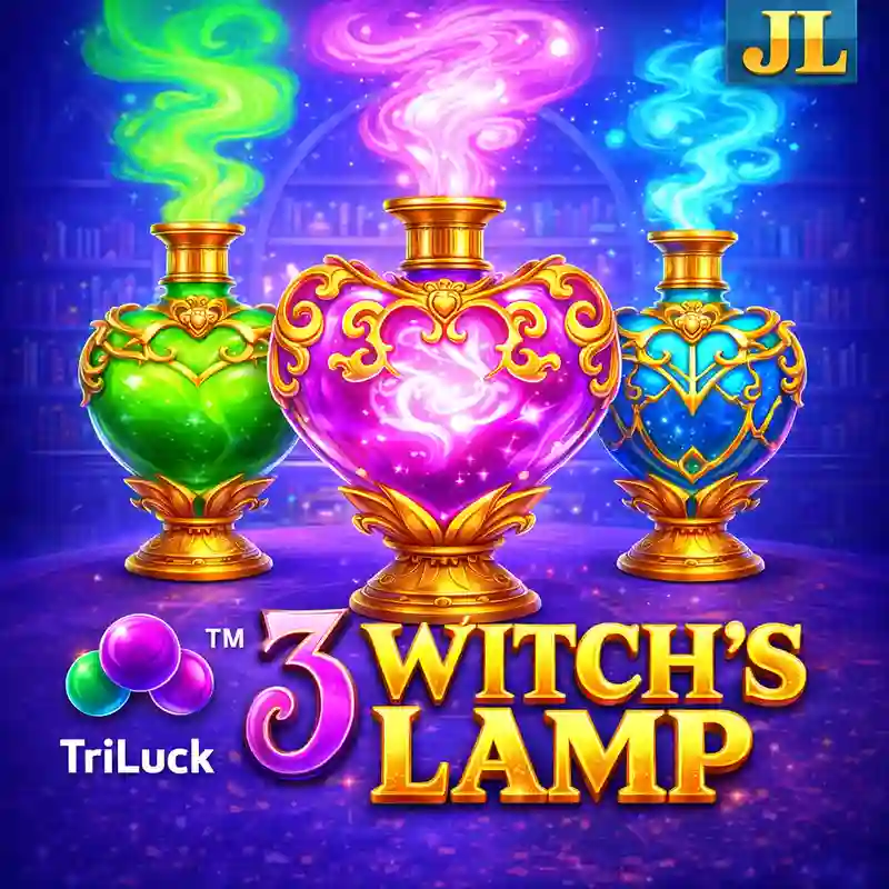 3 Witch's Lamp Slot Game Cover